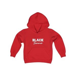 Black Summer kids classic color summer hoodie